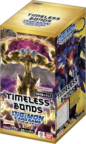 數碼寶貝 DTCG BT26 補充包 TIMELESS BONDS 盒裝
