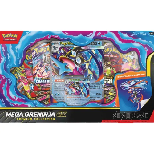 寶可夢 pokemon mega greninja ex 忍者飛旋 美版 禮盒 套裝