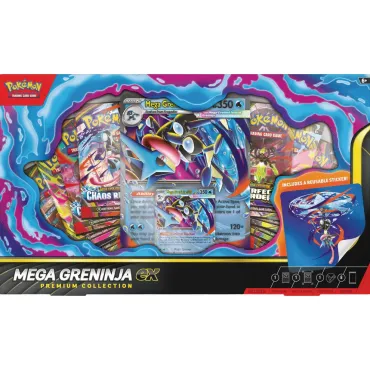 寶可夢 pokemon mega greninja ex 忍者飛旋 美版 禮盒 套裝