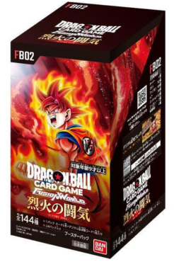七龍珠 FB02 烈火鬥氣 Fusion world 補充包一盒