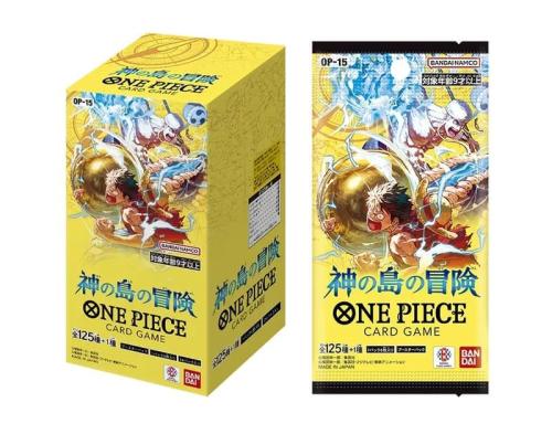 航海王 海賊王 OP15 神之島的冒險 補充包 一盒