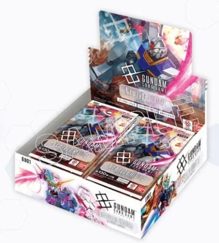 再版 卡牌遊戲 TCG Gundam 新人類的崛起 GD01 補充包