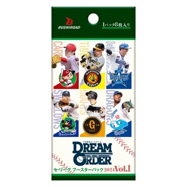 日本職棒卡牌 DREAM ORDER中央聯盟2024 Vol.1 補充包 一盒