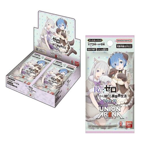 UNION ARENA RE:0從零開始的異世界生活 Vol.2 EX17BT 補充包 一盒