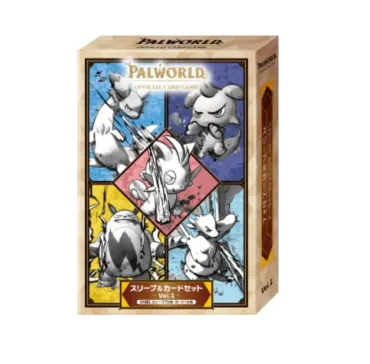 幻獸帕魯 幻獸帕魯 PALPAGOS TCG 帕洛斯的黎明 卡套＆卡牌套組 Vol.1