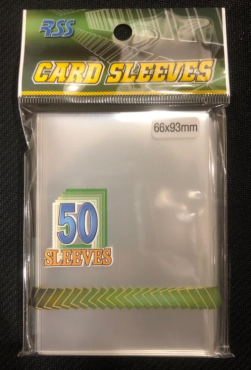 RSS 透明卡套 66x93mm 50張入