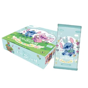 集卡社 迪士尼 星際寶貝史迪奇  成長足跡系列收藏卡 補充包 一盒