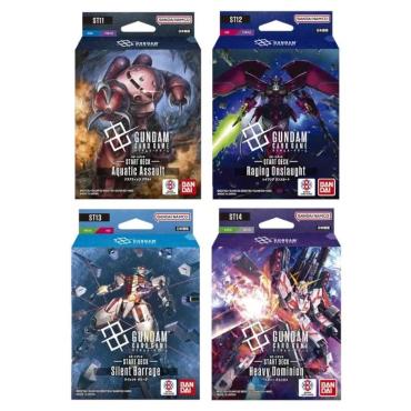 鋼彈卡牌遊戲 TCG Gundam ST11 ST12 ST13 ST14 日文版 預組